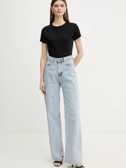 Pinko t-shirt bawełniany - zdjęcie produktu nr 2