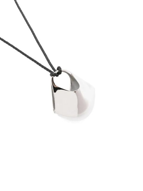 KHAITE medium Lotus pendant necklace - Silver - zdjęcie produktu nr 2