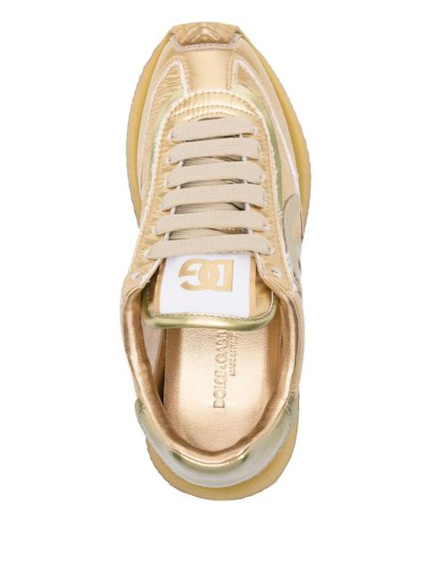 Dolce & Gabbana DG Cushion logo sneakers - Gold