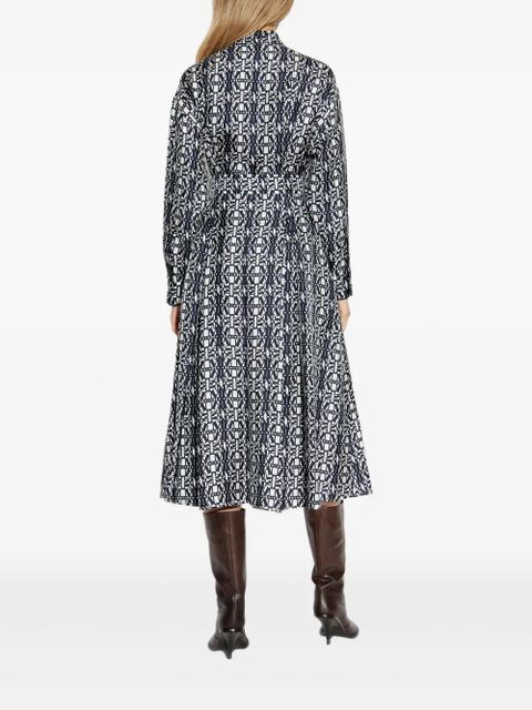 Max Mara Esploso patterned dress - Blue