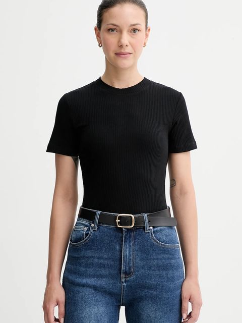 Marc O'Polo t-shirt damski kolor czarny 5000006283 - zdjęcie produktu nr 1