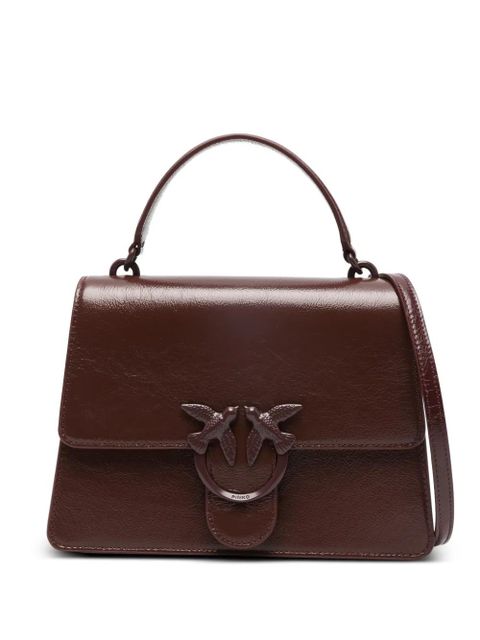 PINKO Love One logo-plaque tote bag - Red - zdjęcie produktu nr 1