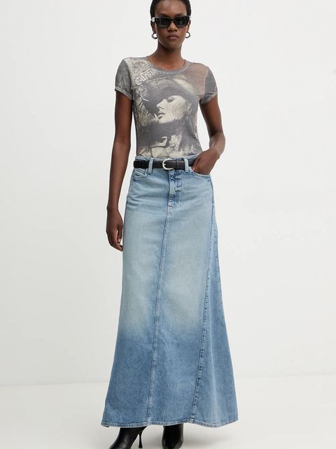 Guess t-shirt damski kolor szary W5BI33 K37Z0