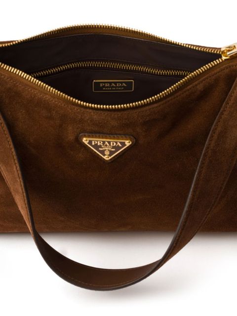 Prada medium Aimée shoulder bag - Brown