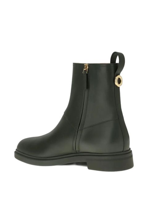 Loro Piana Kilda zip ankle boots - Green