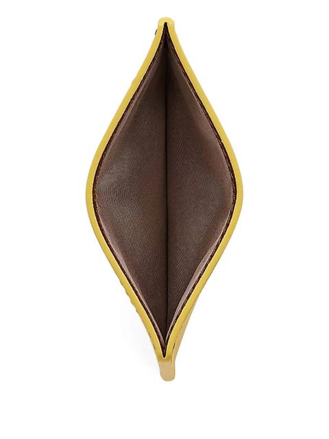 Marc Jacobs two-tone leather card case - Yellow - zdjęcie produktu nr 2