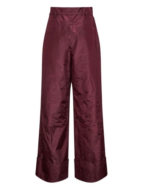 FENDI FF-buckle trousers - Red - zdjęcie produktu nr 2
