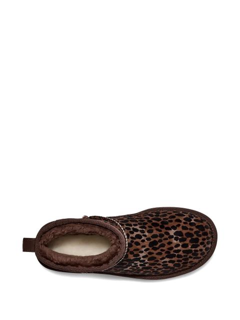 UGG leopard mini boots - Neutrals