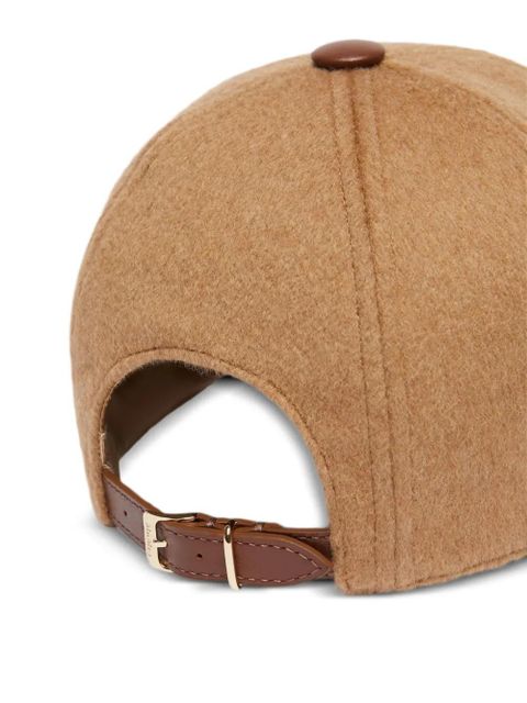 Max Mara logo-embroidered baseball cap - Brown