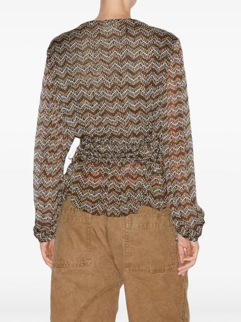 MARANT ÉTOILE Axeline top - Black