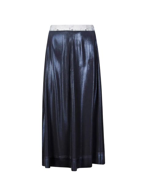 Maison Margiela four-stitch midi skirt - Blue - zdjęcie produktu nr 1