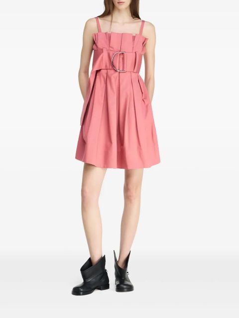 JW Anderson belted pleated mini dress - Pink - zdjęcie produktu nr 2