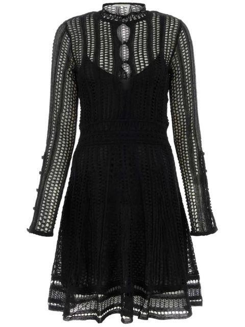 Chloé flared minidress - Black - zdjęcie produktu nr 1