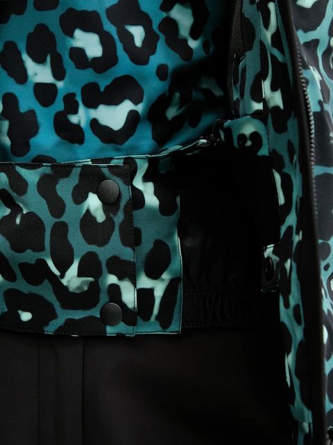 EA7 Emporio Armani kurtka narciarska kolor zielony AF13889.7W000394