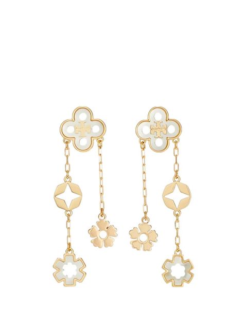 Tory Burch Forget Me Not earrings - Gold - zdjęcie produktu nr 1