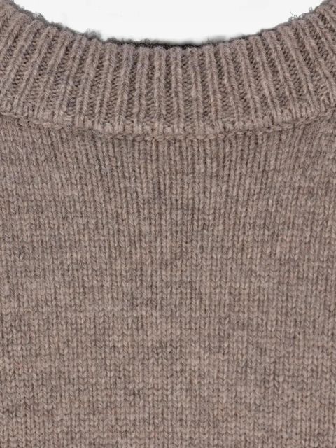 Róhe round-neck sweater - Brown - zdjęcie produktu nr 2