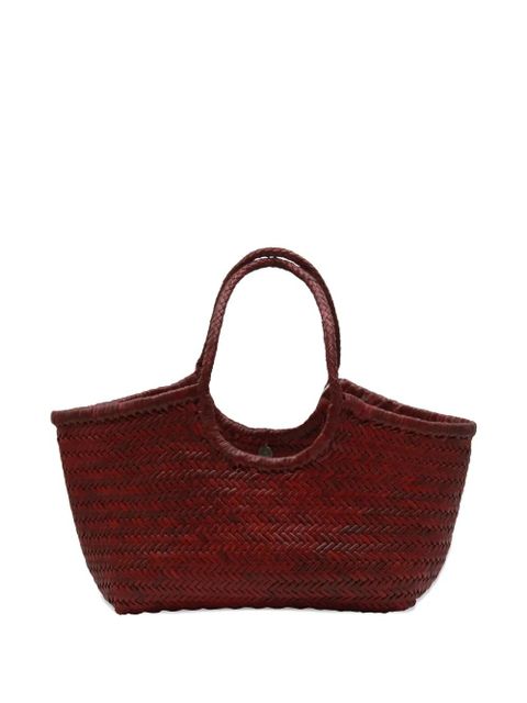 DRAGON DIFFUSION Big Nantucket leather tote bag - Brown - zdjęcie produktu nr 1