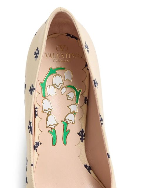 Valentino Garavani 45mm Bowow Décolleté pumps - Neutrals
