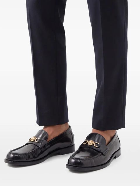 Versace Medusa '95 leather loafers - Black