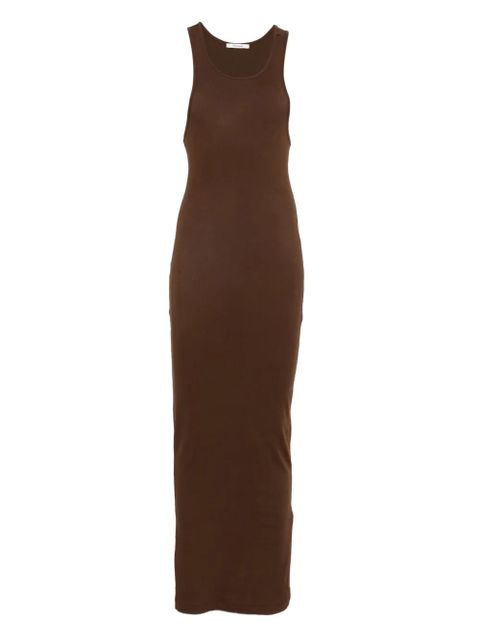 ENTIRE STUDIOS midi muscle tank dress - Brown - zdjęcie produktu nr 1