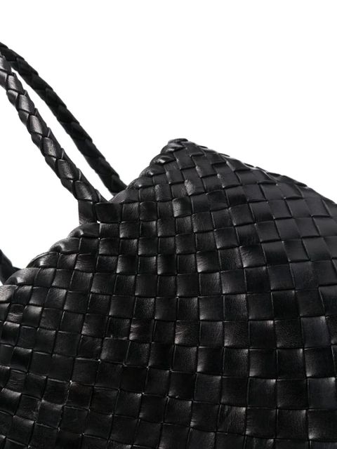 DRAGON DIFFUSION small Santa Croce tote bag - Black