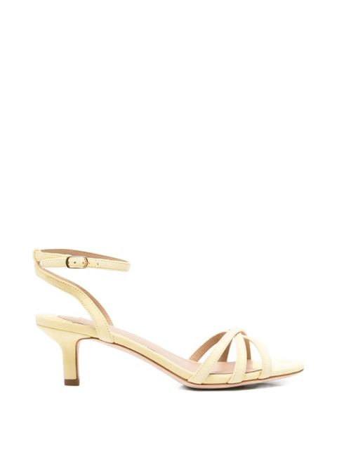 Lauren Ralph Lauren Kendyl crossover-strap suede sandals - Yellow - zdjęcie produktu nr 1