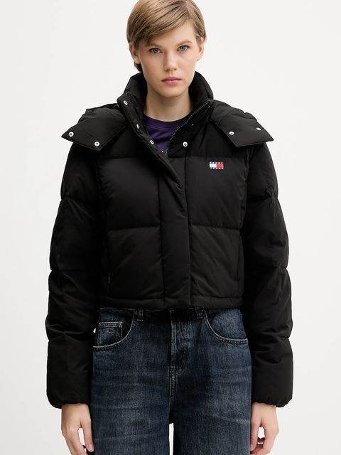 Tommy Jeans kurtka puchowa kolor czarny zimowa oversize DW0DW21624 - zdjęcie produktu nr 1