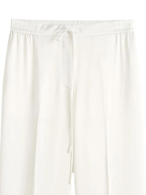 TOTEME drawstring-fastening panelled trousers - White - zdjęcie produktu nr 2