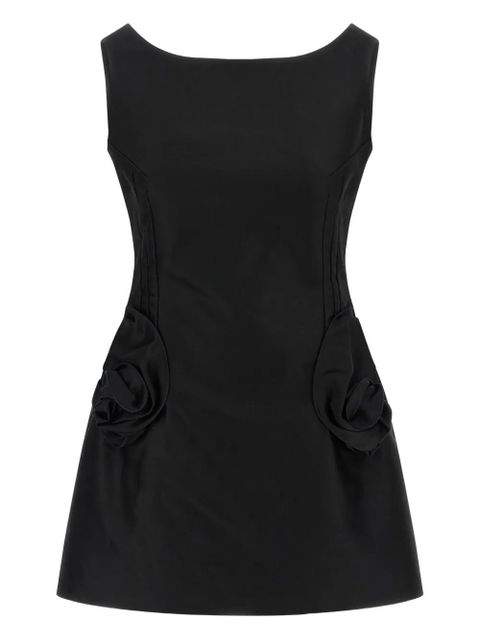 Magda Butrym 04 rose-embellished mini dress - Black - zdjęcie produktu nr 1