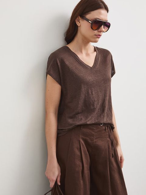 Medicine t-shirt damski lniany - zdjęcie produktu nr 2