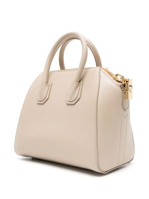 Givenchy mini Antigona leather tote bag - Neutrals