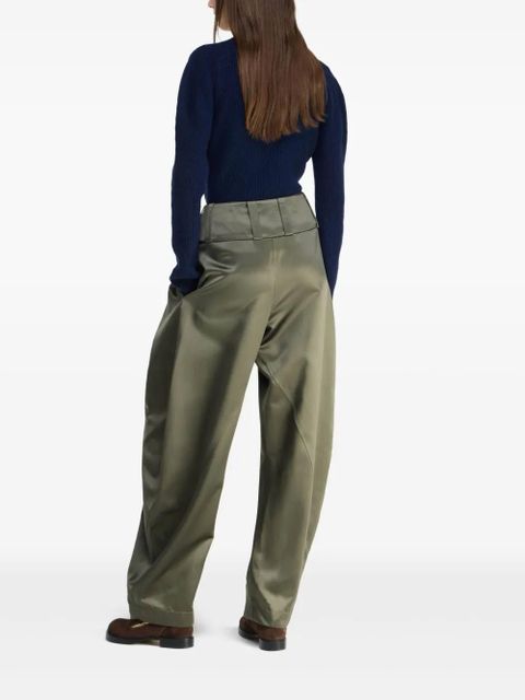 JW Anderson pleated trousers - Green