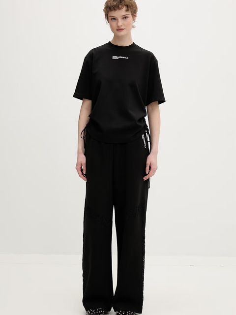 Karl Lagerfeld Jeans t-shirt damski - zdjęcie produktu nr 1