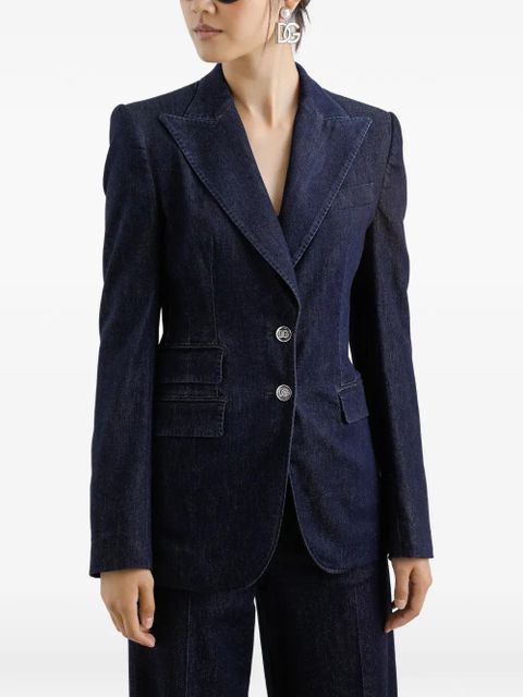 Dolce & Gabbana denim blazer - Blue