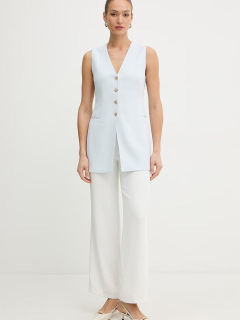 BOSS kamizelka jednorzędowa damska z wiskozy Julinial - zdjęcie produktu nr 1