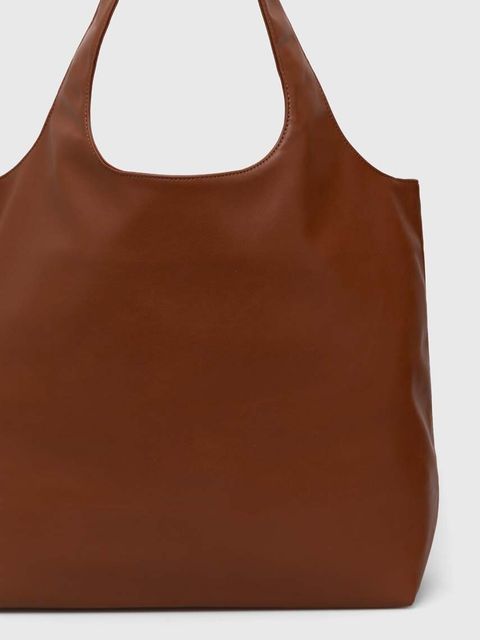 A.P.C. torba Ninon kolor brązowy