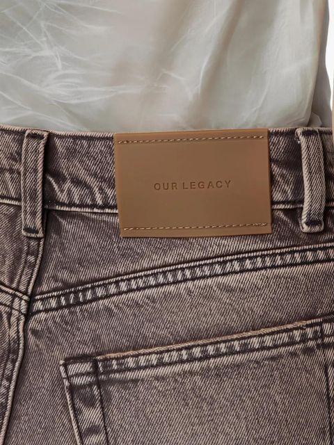 OUR LEGACY buttoned jeans - Brown