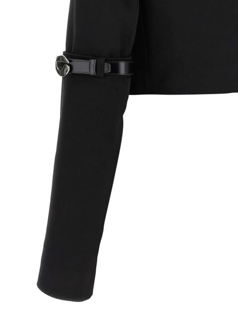 Coperni Hybrid cropped blazer - Black