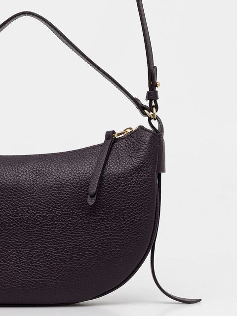 Coccinelle torebka skórzana kolor fioletowy E1 SHA 13 03 01