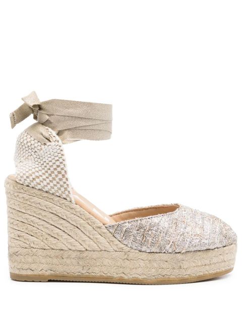 Manebi 90mm Monaco espadrilles - Gold - zdjęcie produktu nr 1