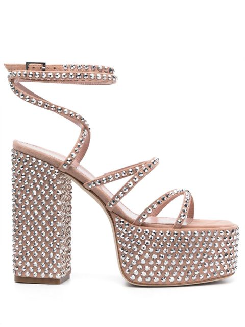 Paris Texas Holly Evita 130mm platform sandals - Pink - zdjęcie produktu nr 1