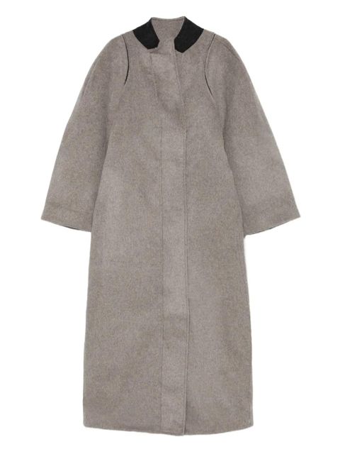 ENTIRE STUDIOS Vantage panelled coat - Grey