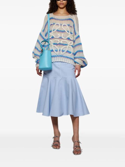 LOEWE mini Pebble bucket bag - Blue - zdjęcie produktu nr 2