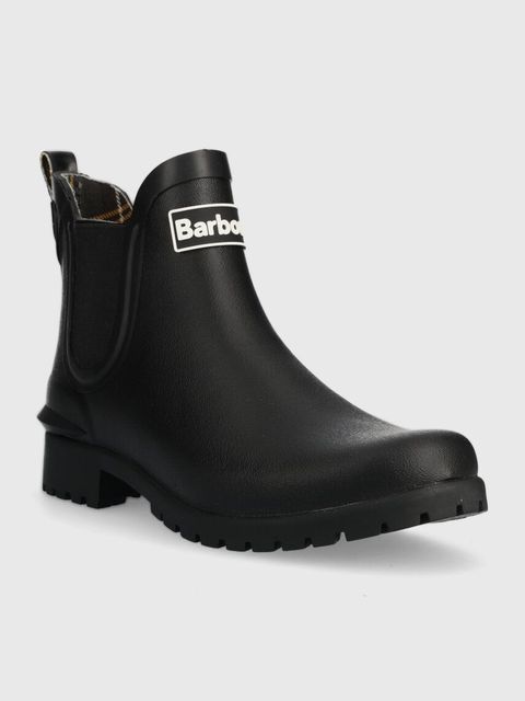 Barbour kalosze Wilton damskie kolor czarny LRF0066BK11 - zdjęcie produktu nr 2