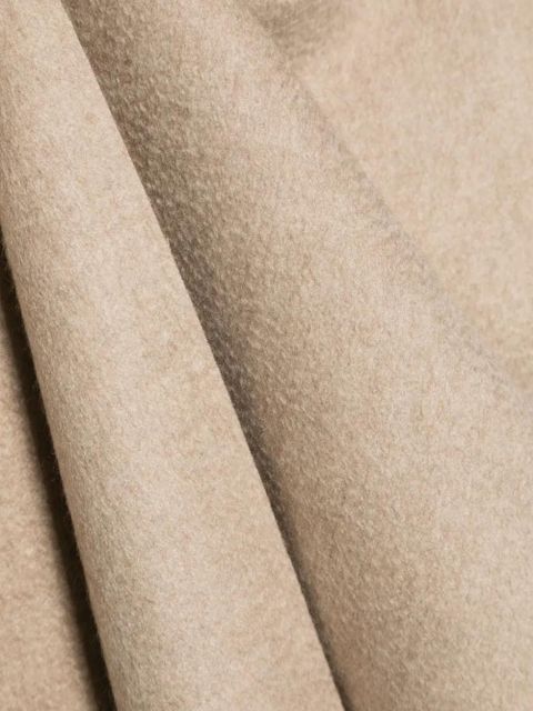 Max Mara embroidered-logo cashmere scarf - Neutrals - zdjęcie produktu nr 2