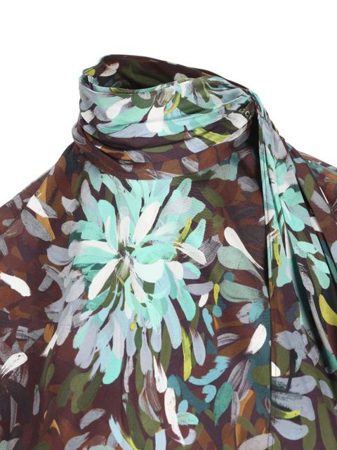 Gucci floral-print shirt - Brown