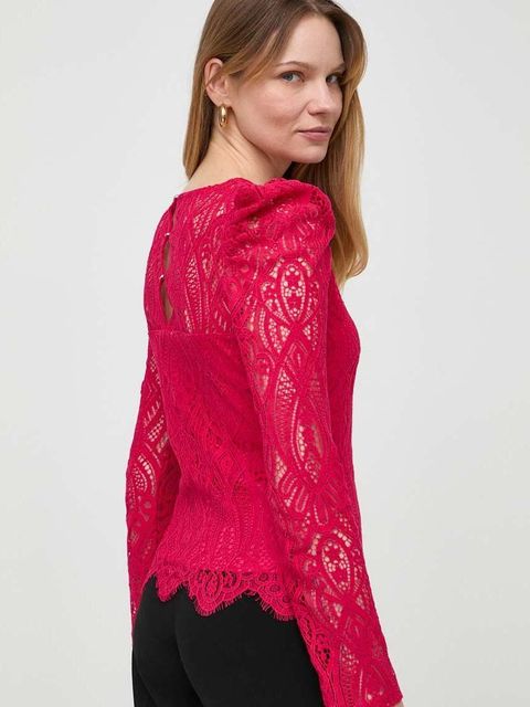 Morgan bluzka TYRO damska kolor różowy gładka