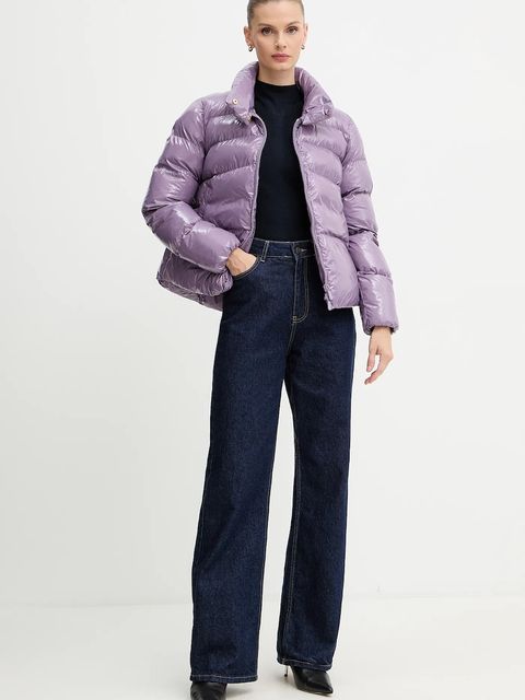 Pinko kurtka kolor fioletowy zimowa 101598 A2P7 - zdjęcie produktu nr 2