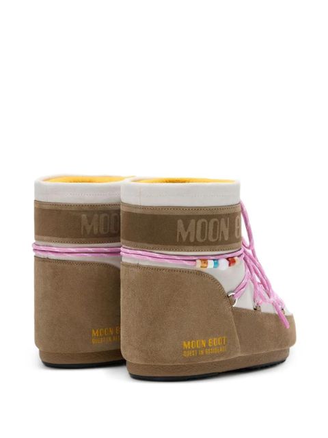 Moon Boot logo-detail boots - Brown