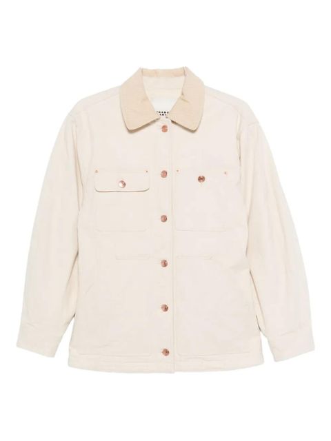 ISABEL MARANT Ninon cotton jacket - Neutrals